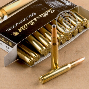 Photo detailing the .30-06 SPRINGFIELD SELLIER & BELLOT 180 GRAIN SP (20 ROUNDS) for sale at AmmoMan.com.