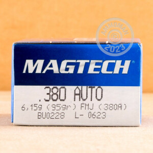Image of 380 ACP MAGTECH 95 GRAIN FMC (50 ROUNDS)