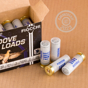 Image of the 12 GAUGE FIOCCHI 2-3/4" 1 OZ. #7 STEEL SHOT (250 ROUNDS) available at AmmoMan.com.