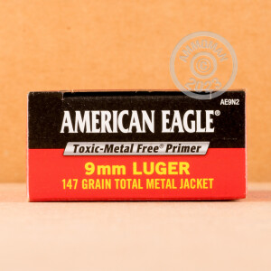 Image of 9MM FEDERAL 147 GRAIN TOTAL METAL JACKET (1000 ROUNDS)