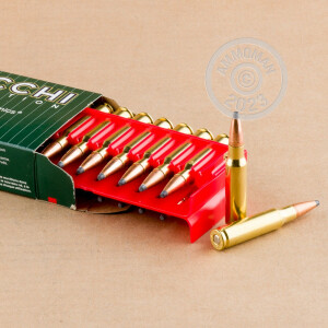 Photograph showing detail of .308 WINCHESTER FIOCCHI 180 GRAIN PSP (20 ROUNDS)