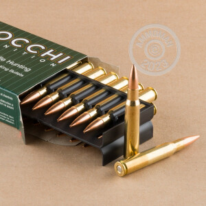 Photograph showing detail of 30-06 SPRINGFIELD FIOCCHI SIERRA MATCHKING 168 GRAIN BTHP (20 ROUNDS)