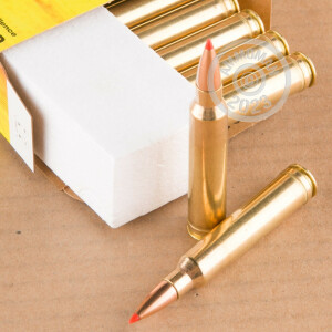Photograph showing detail of 300 WIN MAG BLACK HILLS GOLD 165 GRAIN HORNADY GMX (20 ROUNDS)