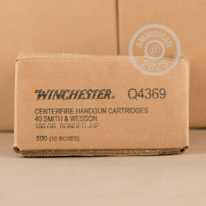 Image of 40 S&W WINCHESTER LE BONDED 180 GRAIN JHP (50 ROUNDS)