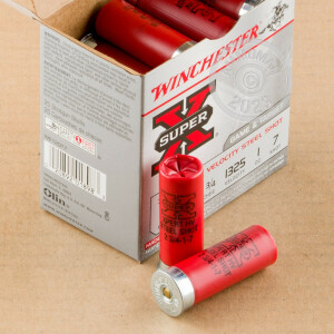 Image of the 12 GAUGE WINCHESTER XPERT 2-3/4" #7 STEEL SHOT #WE12GT7 (250 ROUNDS) available at AmmoMan.com.