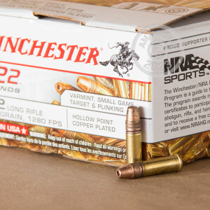Image of 22 LR WINCHESTER 36 GRAIN CPHP (222 ROUNDS)