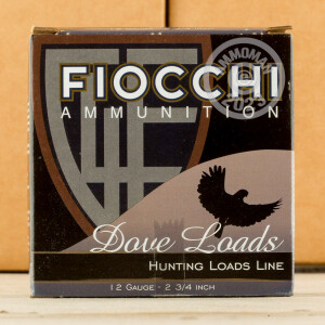Image of the 12 GAUGE FIOCCHI GAME AND TARGET 2-3/4" #7.5 SHOT (250 SHELLS) available at AmmoMan.com.