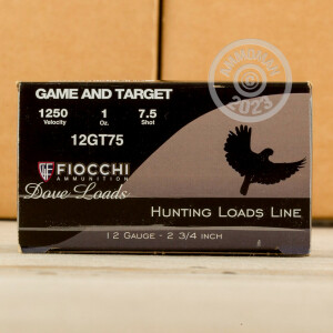 Image of the 12 GAUGE FIOCCHI GAME AND TARGET 2-3/4