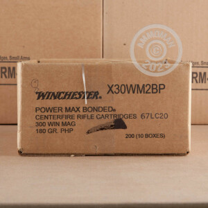 Image of 300 WIN MAG WINCHESTER POWER MAX BONDED 180 GRAIN PHP (20 ROUNDS)