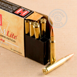 Image of the 30-06 SPRINGFIELD HORNADY CUSTOM LITE 125 GRAIN SST REDUCED RECOIL (20 ROUNDS) available at AmmoMan.com.