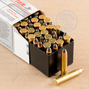 Image of the 22 WMR WINCHESTER SUPER-X 40 GRAIN JHP (50 ROUNDS) available at AmmoMan.com.