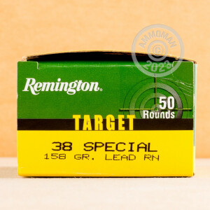 Image of 38 SPECIAL REMINGTON TARGET 158 GRAIN LRN (500 ROUNDS)