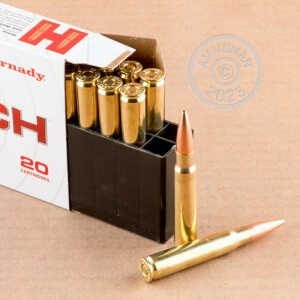 Image of the 8x57MM JS HORNADY VINTAGE MATCH 196 GRAIN HPBT (20 ROUNDS) available at AmmoMan.com.