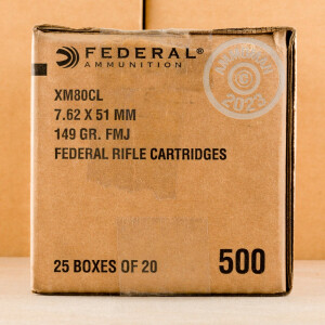 Image of 7.62X51MM FEDERAL 149 GRAIN FMJ (20 ROUNDS)