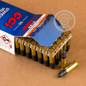 Image of the 22 LR CCI STANDARD VELOCITY 40 GRAIN LRN (5000 ROUNDS) available at AmmoMan.com.