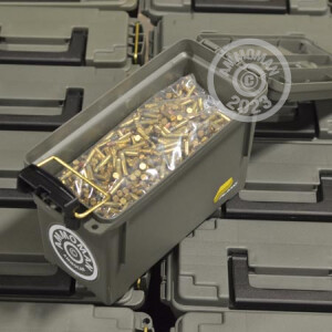 Image of bulk .22 Long Rifle rimfire ammo at AmmoMan.com that's perfect for training at the range.