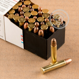 Photo detailing the 22 WMR WINCHESTER DYNAPOINT 45 GRAIN CPHP (2000 ROUNDS) for sale at AmmoMan.com.