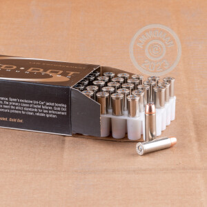 A photograph of 1000 rounds of 125 grain 38 Special ammo with a JHP bullet for sale.