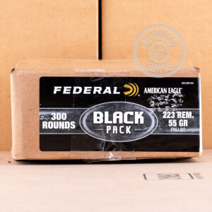 Photo of 223 Remington FMJ-BT ammo by Federal for sale.