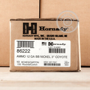 Image of 12 GAUGE HORNADY HEAVY MAGNUM COYOTE 3" 1-1/2 OZ. BB SHOT (10 ROUNDS)