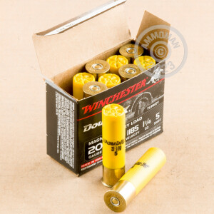 Photograph showing detail of 20 GAUGE WINCHESTER DOUBLE X 3 INCH 1-1/4 OUNCE # 5 SHOT LEAD (10 ROUNDS)