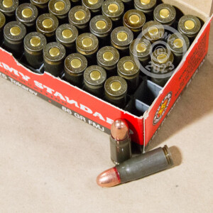 A photo of a box of Red Army Standard ammo in 7.62 x 25.