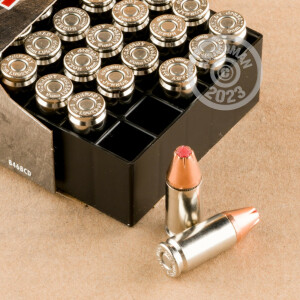 Image of 9mm Luger - +P 124 Grain JHP - Hornady Critical Duty - 25 Rounds