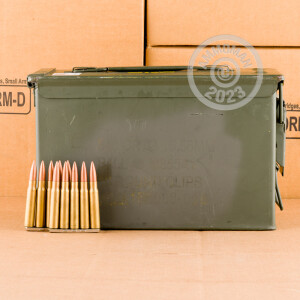 Image of the 8MM MAUSER YUGO MILITARY SURPLUS 198 GRAIN FMJ (555 ROUNDS IN AMMO CAN) available at AmmoMan.com.