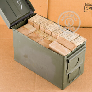 Photograph showing detail of 8MM MAUSER YUGO MILITARY SURPLUS 198 GRAIN FMJ (555 ROUNDS IN AMMO CAN)