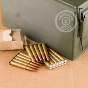 Photo detailing the 8MM MAUSER YUGO MILITARY SURPLUS 198 GRAIN FMJ (555 ROUNDS IN AMMO CAN) for sale at AmmoMan.com.