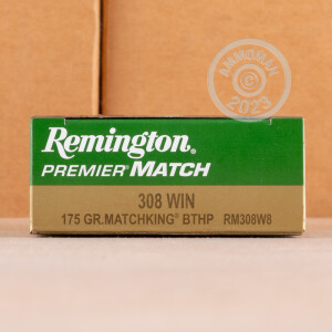 Image of 308 - 175 gr - MatchKing BTHP - Remington Premier - 20 Rounds