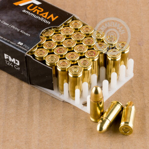 Image of 9mm Luger ammo by Turan that's ideal for training at the range.