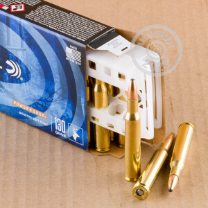 Image of the 270 WIN FEDERAL POWER-SHOK 130 GRAIN SP (20 ROUNDS) available at AmmoMan.com.