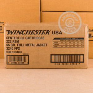 Image detailing the brass case on the Winchester ammunition.