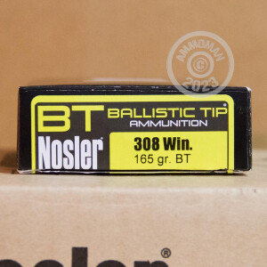 Photo of 308 / 7.62x51 Nosler Ballistic Tip ammo by Nosler Ammunition for sale.
