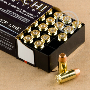 Photo detailing the .40 S&W FIOCCHI 180 GRAIN FMJ (1000 ROUNDS) for sale at AmmoMan.com.