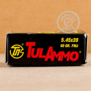 Image of the 5.45x39 TULA 60 GRAIN FULL METAL JACKET (1000 ROUNDS) available at AmmoMan.com.