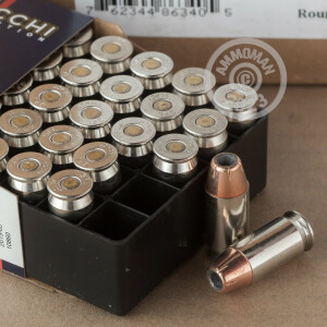 Photo detailing the .45 ACP FIOCCHI SHOOTING DYNAMICS 200 GRAIN JHP (25 ROUNDS) for sale at AmmoMan.com.