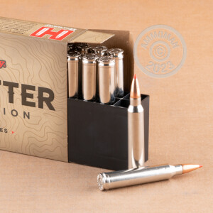 Photo detailing the 300 WIN MAG HORNADY OUTFITTER 180 GRAIN GMX (20 ROUNDS) for sale at AmmoMan.com.