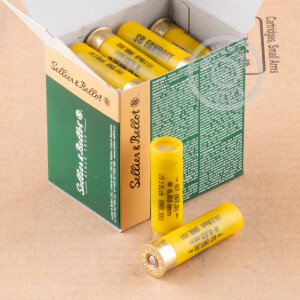 Image of the 20 GAUGE SELLIER & BELLOT 2-5/8" 12 PELLET #2 BUCKSHOT (250 ROUNDS) available at AmmoMan.com.