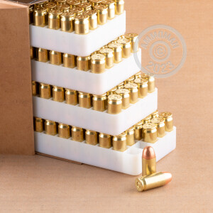 Image of the .45 ACP CCI BLAZER BRASS 230 GRAIN FMJ (200 ROUNDS) available at AmmoMan.com.
