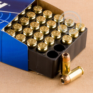 Photograph showing detail of 40 S&W MAGTECH 180 GRAIN JHP (50 ROUNDS)