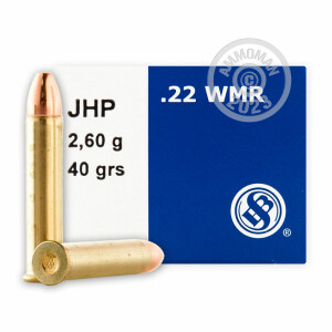 Image of 22 MAGNUM SELLIER & BELLOT 40 GRAIN JHP (50 ROUNDS)