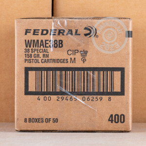 Image of 38 SPECIAL FEDERAL CHAMPION 158 GRAIN LRN (50 ROUNDS)