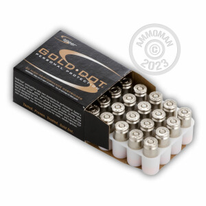 Image of .40 Smith & Wesson ammo by Speer that's ideal for home protection.