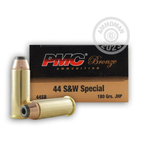 Image of the 44 SPECIAL PMC 180 GRAIN JHP (50 ROUNDS) available at AmmoMan.com.