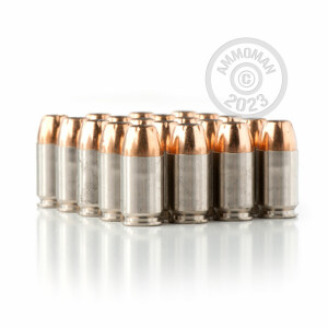Photo detailing the 45 GAP FEDERAL HYDRA-SHOK 185 GRAIN JHP (20 ROUNDS) for sale at AmmoMan.com.