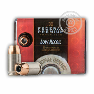 Image of the 45 GAP FEDERAL HYDRA-SHOK 185 GRAIN JHP (20 ROUNDS) available at AmmoMan.com.
