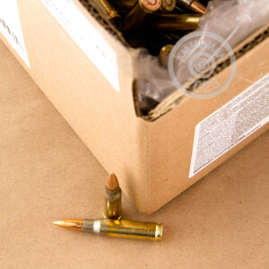 Photograph showing detail of 7.61X51MM FEDERAL XM80CS 149 GRAIN FMJ  (1000 ROUNDS)
