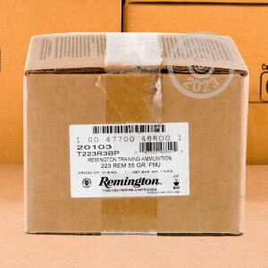 Photo of 223 Remington FMJ ammo by Remington for sale.